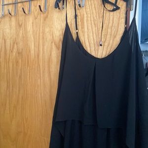 City Chic Chiffon layered dress